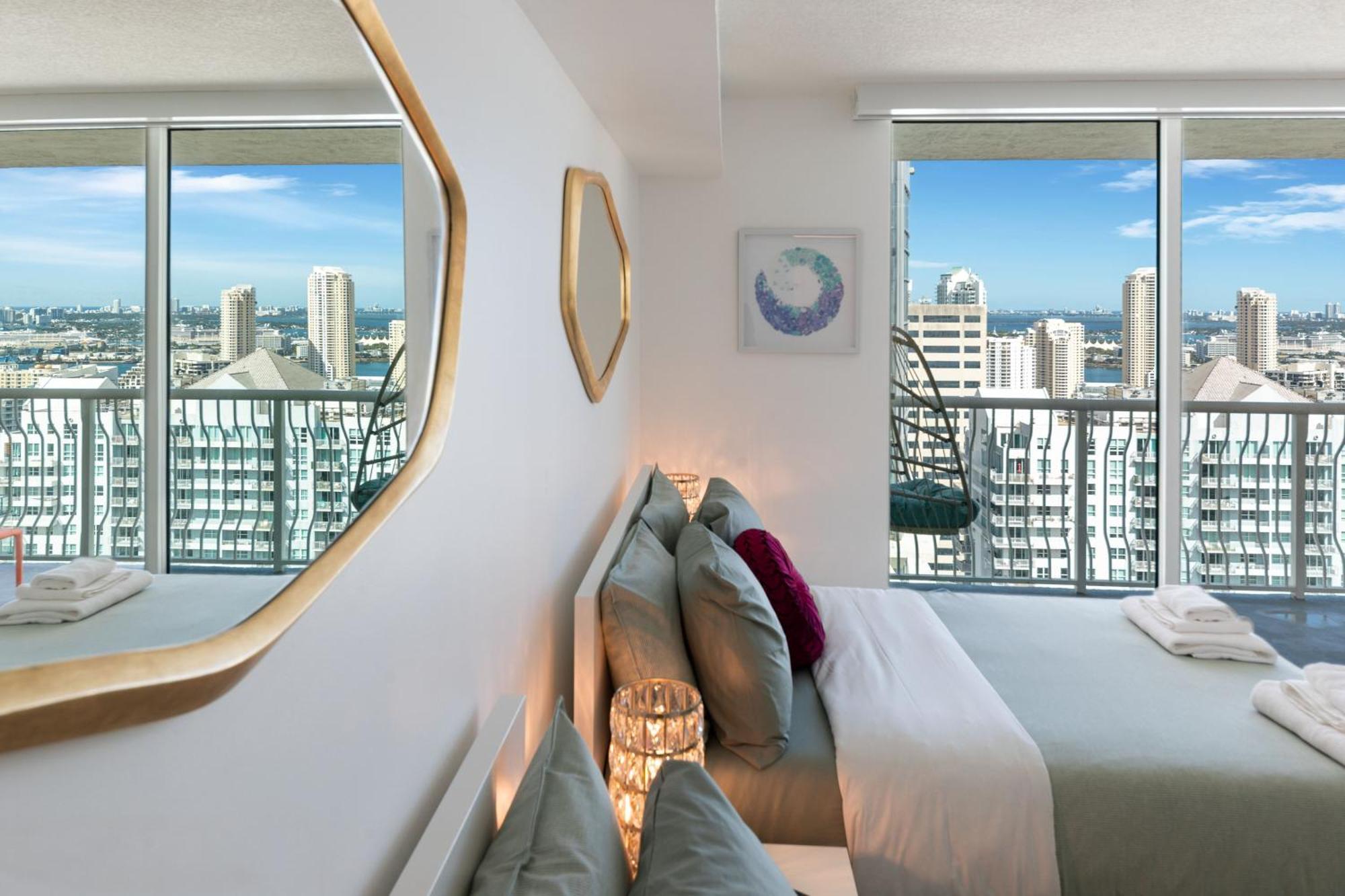 Oceanside Penthouse In Brickell Miami, Pool, Free Parking Appartamento *