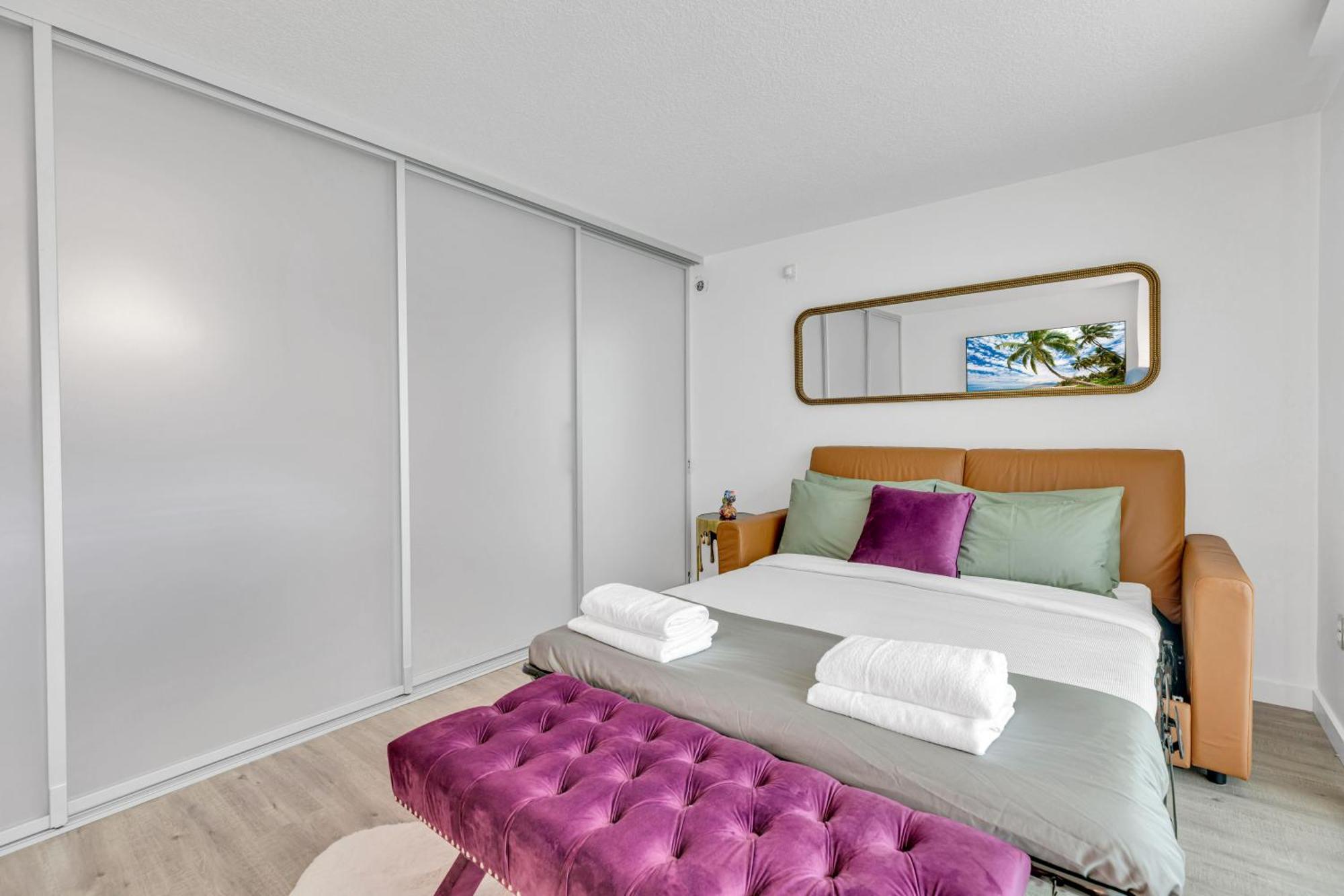Oceanside Penthouse In Brickell Miami, Pool, Free Parking Appartamento